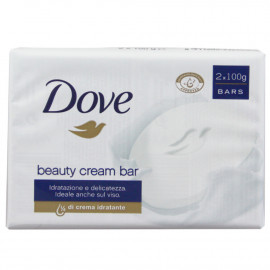 Dove bar soap 2X100 gr. Original .