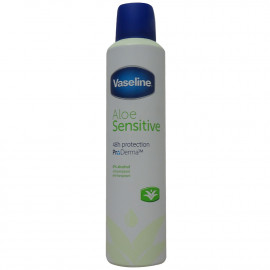 Vaseline desodorante spray 250 ml. Aloe Vera.