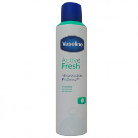 Vaseline spray deodorant 250 ml. Active Fresh.