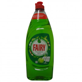 Fairy lavavajillas líquido 654 ml. Manzana.