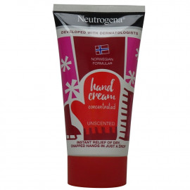 Neutrogena hand cream 75 ml. Concentrated unscented.