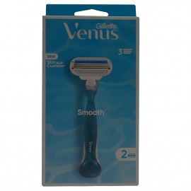 Gillette Venus Smooth razor 3 blades 1 u. + 2 refill.