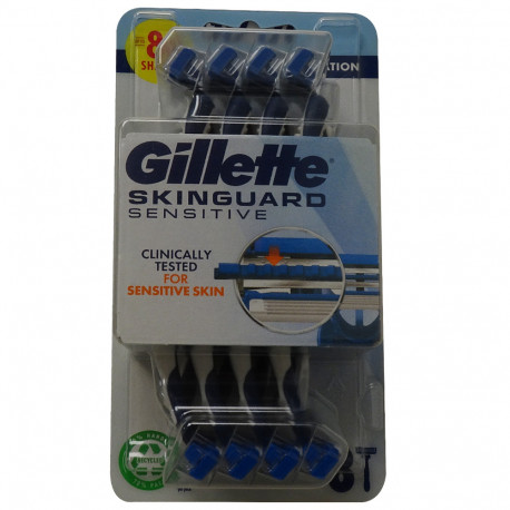 Gillette Skinguard Sensitive Disposable 8 u.