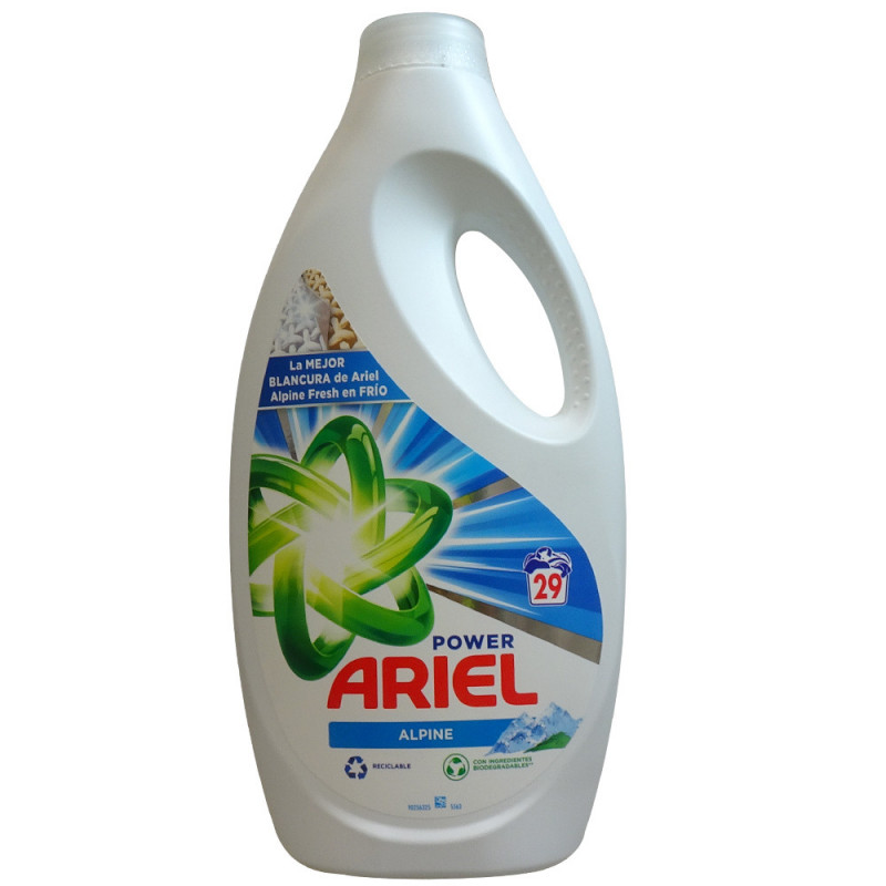Ariel detergent gel 29 dose 1,595 l. Alpine. - Tarraco Import Export