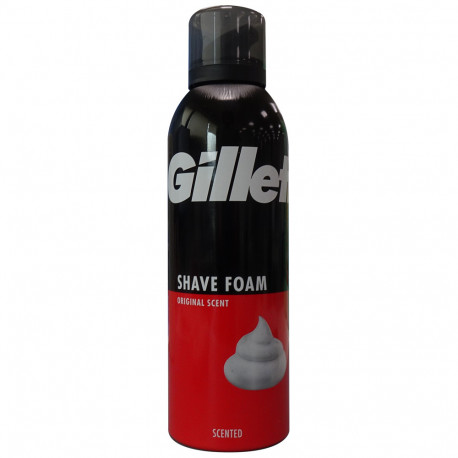 Gillette espuma de afeitar 200 ml. Piel normal.