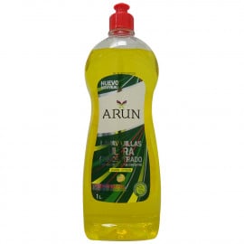 Arun liquid dishwasher 1 l. Ultra concentrated Lemon.