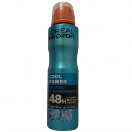 L'Oreal men expert desodorante spray 150 ml. Cool Power.