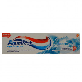 Aquafresh pasta de dientes 75 ml. Triple protección blanqueador.