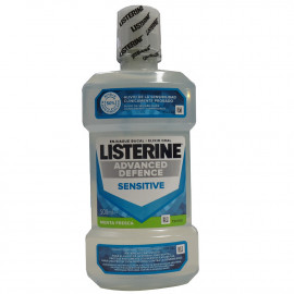 Listerine antiséptico bucal 500 ml. Sensitive.