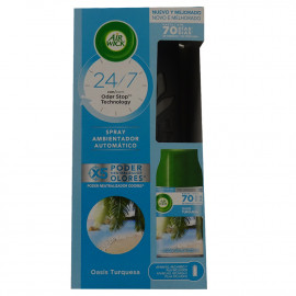 Air Wick air freshener + refill 250 ml. Turquoise oasis.