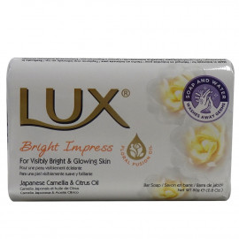 Lux pastilla de jabón 80 gr. Bright Impress.