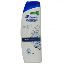 H&S shampoo 250 ml. Anti-dandruff classic clean.