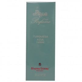 Alvarez Gomez cologne 150 ml. Perfume water femme Turquoise.