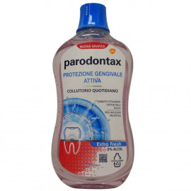 Parodontax enjuague bucal 500 ml. Extra fresco.