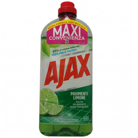 Ajax clean floor 1,25 l. Lemon.