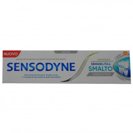 Sensodyne pasta de dientes 75 ml. Blanqueador esmalte sensible.