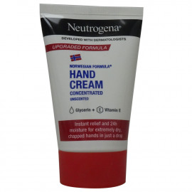 Neutrogena crema de manos 50 ml. Hidratante pieles sensibles.