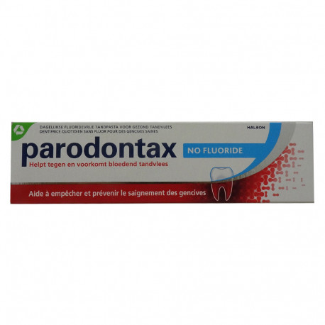 Parodontax toothpaste 75 ml. Without fluoride.