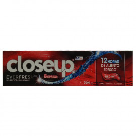Closeup toothpaste 75 ml. Fresh breath.