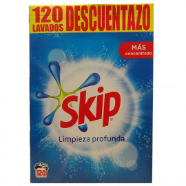 Skip powder detergent 120 dose. Deep cleaning.