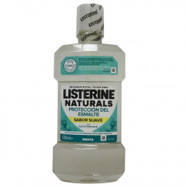 Listerine mouthwash 500 ml. Mint smooth flavor.