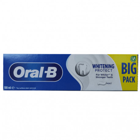 Oral B toothpaste 100 ml. Whitening protect.