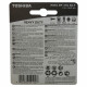 Toshiba battery 4 u. AA Zinc R06 1.5V minibox.
