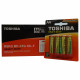 Toshiba battery 4 u. AA Zinc R06 1.5V.