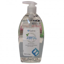 Farline liquid handwash 500 ml. Zero with dispenser.