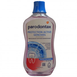Parodontax mouthwash 500 ml. Gum protection mint.