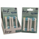 Lov'yc electric toothbrush refill 4 u. Action Clean.