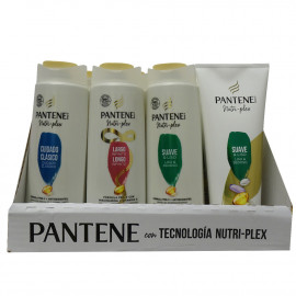 Pantene display 16 u. Assortment shampoo 450 ml. + conditioners 350 ml.