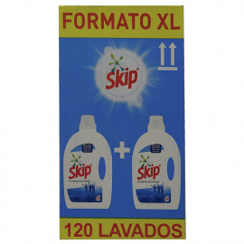 Skip detergente líquido 60+60 dosis 2X2,7 l.