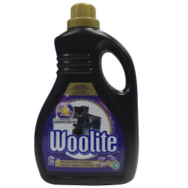 Woolite liquid detergent 30 dose 1,65 L. Dark clothes and jeans.