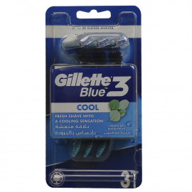 Gillette Blue 3 razor 3 u. Cool.