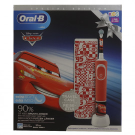 Oral B electric tothbrush refill 1 u. Vitality Cars editon + travel case.