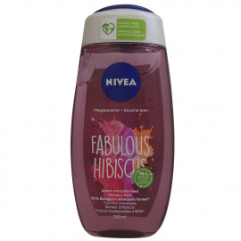 Nivea shower gel 250 ml. Fabulous hibiscus.