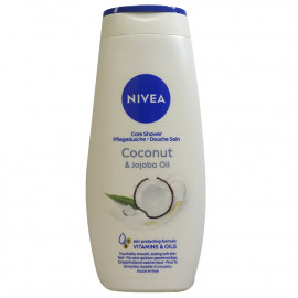 Nivea shower gel 250 ml. Coconut & jojoba oil.