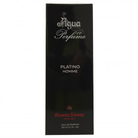 Alvarez Gomez water perfume 150 ml. Platinum perfume homme.