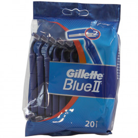 Gillette Blue II maquinilla de afeitar 20 u.
