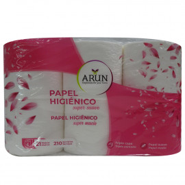 Arun toilet paper 3 layers. Super soft pack 6 u.