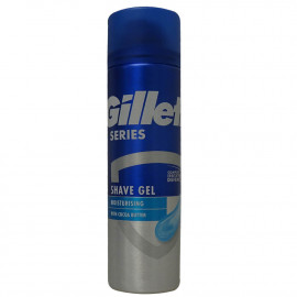 Gillette Series shaving gel 200 ml. Moisturizing.
