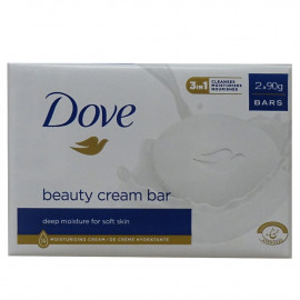 Dove bar soap 2X90 gr. original.