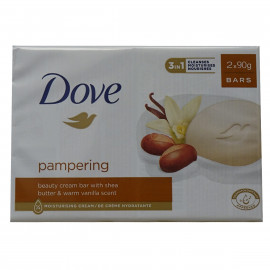 Dove bar soap 2X90 gr. Vanilla karite.