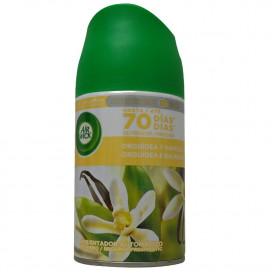 Air Wick ambientador recambio spray 250 ml. Vainilla orquídea.