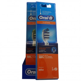 Oral B electric toothbrush refill 2 u. Trizone.