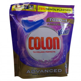 Colon detergente en cápsulas 32 u. Todo en uno advanced Vanish.