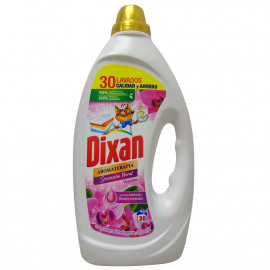Dixan gel detergent 30 dose 1,350 l. Aromatherapy orchid & macadamia oil.