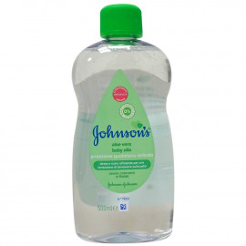 Johnson's aceite corporal 500 ml. Aloe vera.
