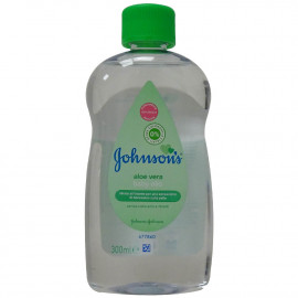 Johnson's aceite corporal 300 ml. Aloe vera.